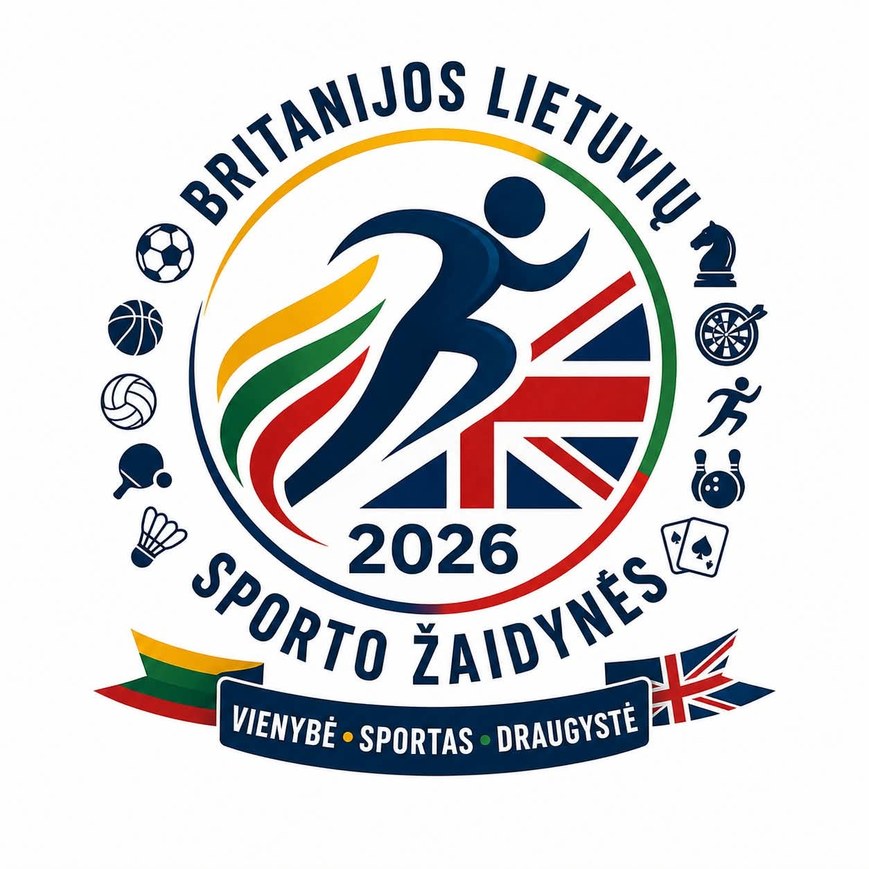 Antrosios Britanijos lietuvių sporto žaidynės 2026